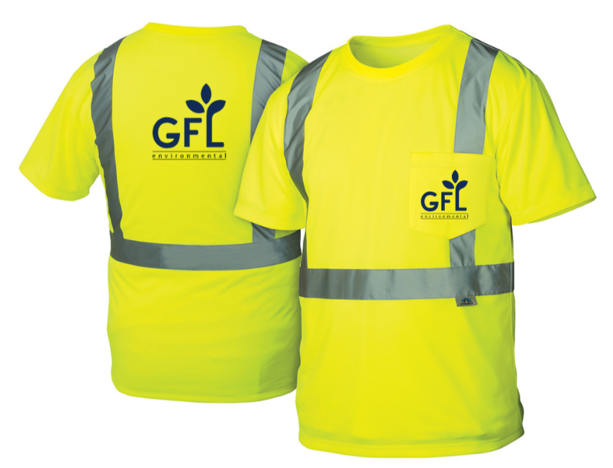 Class 2 Hi-Vis Lime T-Shirt