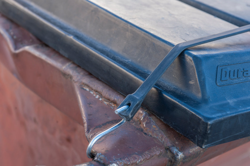 EPDM Rubber Strap, Steel Hooks 10/Pack