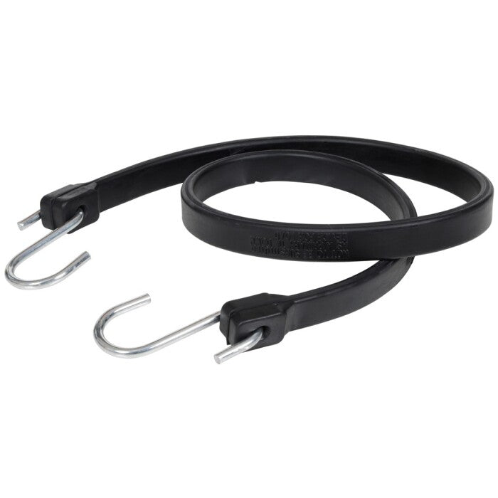EPDM Rubber Strap, Steel Hooks 10/Pack