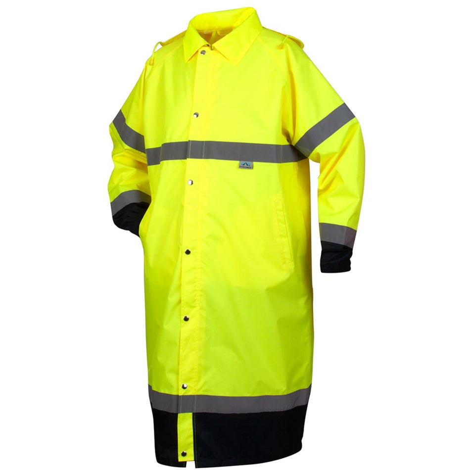 Premium Hi-vis Rainwear Trench Coat