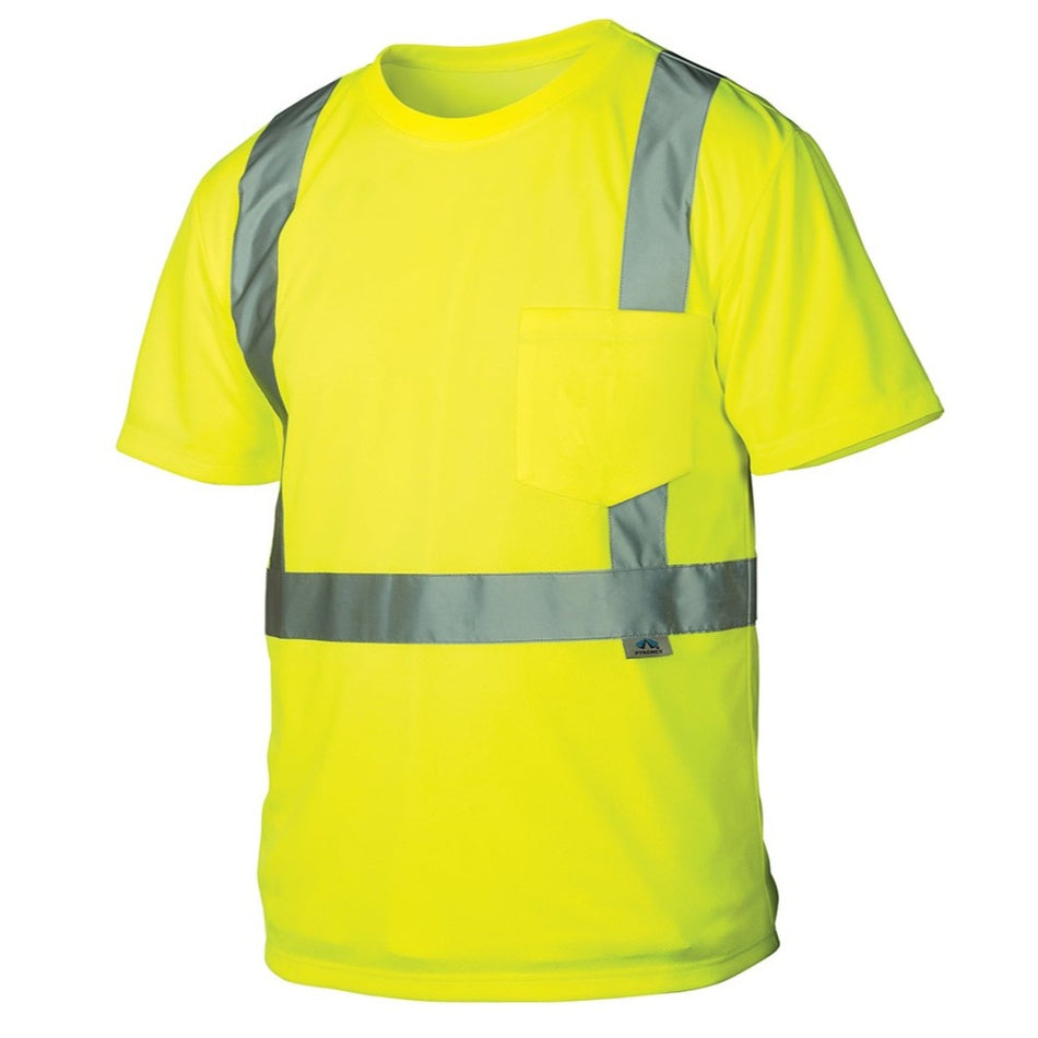 Class 2 Hi-Vis Lime T-Shirt